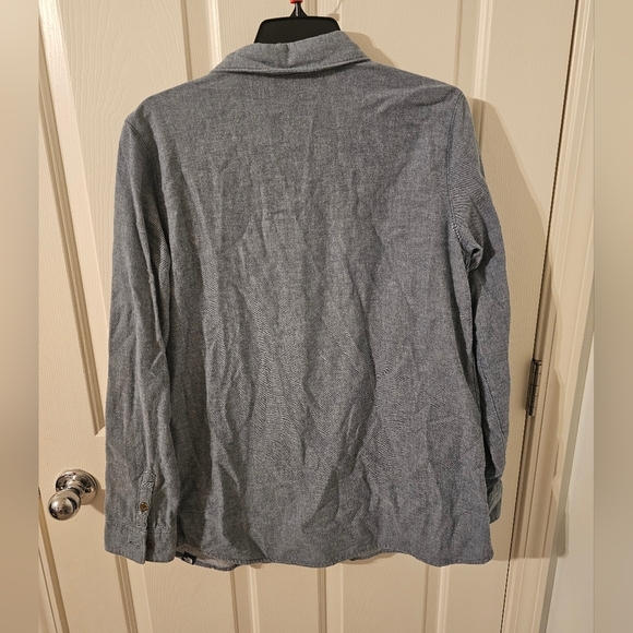The North Face Women's Button Down Shirt Blue Size L - Picture 5 of 6